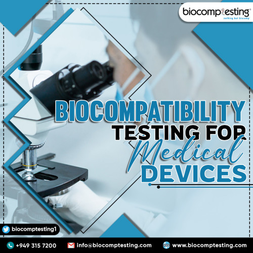 We are offering Biocompatibility Testing services for Medical Devices in the USA. Biocompatibility testing for medical devices is a critical process for ensuring the safety of patients. It evaluates how a medical device interacts with the human body and identifies any potential risks, such as toxicity, irritation, or allergic reactions. Contact us now for any inquiries!

https://www.biocomptesting.com/case-studies/case-studies-4/