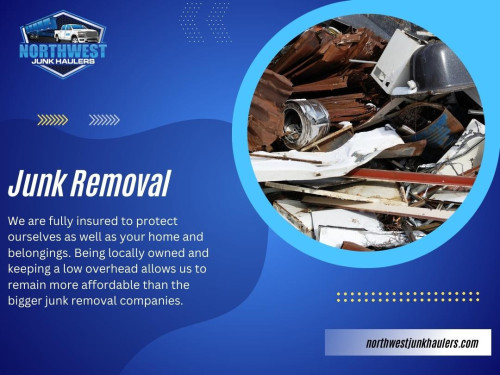 If you're looking for junk removal near me services that will transform your home into a clean and organized space, trust the expertise of Northwest Junk Haulers. 

Official Website: https://northwestjunkhaulers.com

Google Business Site: https://northwest-junk-haulers.business.site/

Contact: Northwest Junk Haulers
Address: 9023 Merchant Way, Everett, WA 98208, United States
Contact Number: +14255350247

Find us on google map: http://goo.gl/maps/RVHe5Xmph1ZZM4Nv7

Our Profile: https://gifyu.com/northwestjunk
More Images: https://tinyurl.com/yv2ouafb
https://tinyurl.com/yuuk53zh
https://tinyurl.com/yph9x67r
https://tinyurl.com/yvu6ap9c