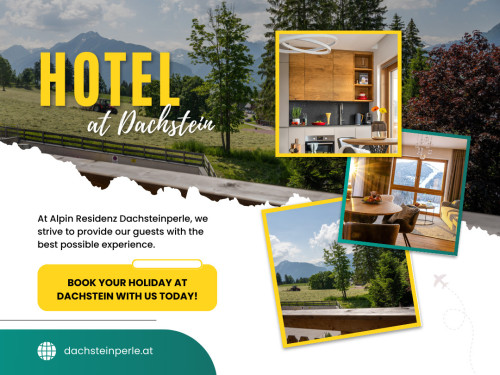 Planning a holiday at Dachstein? The Hotel at Dachstein you choose can make or break your vacation experience. It's not just about a comfortable bed and a roof over your head; it's about the amenities that can truly elevate your holiday experience. 

Visit Us: https://www.google.com/maps/place//data=!4m2!3m1!1s0x47712fc369b20799:0x25a10bce58fcf892?source=g.page.m.ia._

Heinz Tritscher, Alpin Residenz Dachsteinperle

Vorberg 291, 8972 Ramsau am Dachstein, Austria
+43368781305
reservierung@dachsteinperle.at

Find on Google Map: http://www.google.com/maps/place//data=!4m2!3m1!1s0x47712fc369b20799:0x25a10bce58fcf892?source=g.pag...

Business Site: https://alpin-residenz-dachsteinperle.business.site

Our Profile: https://gifyu.com/dachsteinperle

See More : 

http://gg.gg/172urp
http://gg.gg/172uru
http://gg.gg/172urx
http://gg.gg/172us3