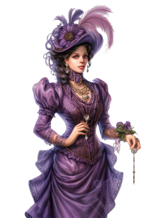 lady violet1