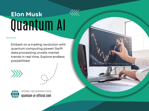 As this technology continues to evolve, it will undoubtedly significantly impact the financial markets, making it an exciting space to watch. So, it's high time for investors and traders alike to start exploring Elon Musk Quantum AI Trading and its potential for unlocking the future of trading. 

Official Website: https://quantum-ai-official.com/

Quantum AI
Address: 3JF2+Q5 Adelaide, South Australia, Australia
Phone: +61457049688

Find Us On Google Maps: https://www.google.com/maps?cid=10345309311603438461

Our Profile: https://gifyu.com/quantumai

More Images:
https://rcut.in/as431sPi
https://rcut.in/579hCfu1
https://rcut.in/lHlM6bMb