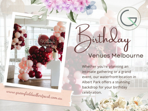 Birthday Venues Melbourne