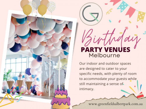 Birthday Party Venues Melbourne