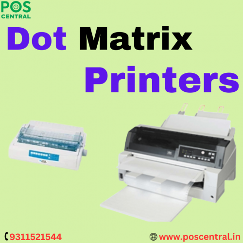 Dot Matrix Printers are reliable, impact-based printing machines known for their durability and versatility. They use a matrix of tiny pins to create characters and images by striking an ink ribbon against the paper. These printers are commonly used in businesses for printing invoices, receipts, and labels. They are known for their ability to produce multiple copies at once, making them suitable for tasks that require duplicates. These printers are cost-effective and can handle continuous forms, making them a practical choice for various business applications. Please visit POS Central India for the most up-to-date and detailed information on Dot Matrix Printers for sale. Visit https://www.poscentral.in/printers/receipt-printers/dot-matrix-printers.html