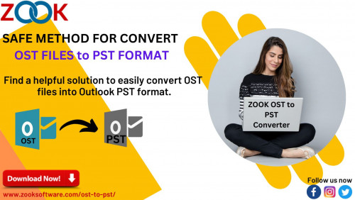 Try ZOOK OST to PST Converter software. a programme to convert Exchange OST to Outlook PST without installing Outlook. Users can directly import.ost files into Outlook 2021, 2019, 2016, 2013, 2010, 2007, etc.
Download and use it Now:- https://www.zooksoftware.com/ost-to-pst/