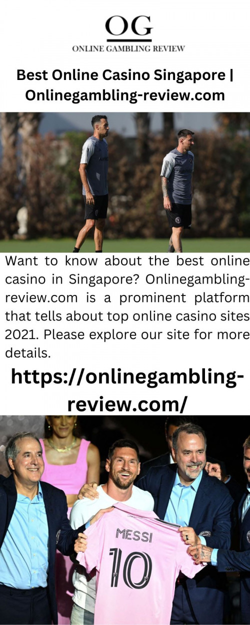 Want to know about the best online casino in Singapore? Onlinegambling-review.com is a prominent platform that tells about top online casino sites 2021. Please explore our site for more details.

https://onlinegambling-review.com/