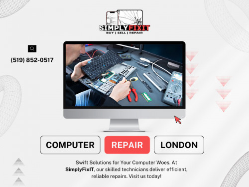 Work with Computer Repair London, which holds customer service in high esteem. Good customer service is vital. 
It should allow you to feel comfortable with the technician, and technicians who do not value effective communication with their clients can be frustrating. Effective communication can also help to prevent issues from reoccurring in the future.

Official Website: https://simplyfixit.ca/

Click here for more Information:  https://simplyfixit.ca/laptop-repair-london

SimplyFixIT - Phone & Laptop - London
Address: Inside Oxbury Centre, 1299 Oxford St E Unit 4E, London, ON N5Y 4W5, Canada
Phone: +15198520517

Find Us On Google Maps: https://maps.app.goo.gl/gEWQBPFReQuqHgBg6

Business Site: https://simplyfixitphonelaptoplondon.business.site

Our Profile: https://gifyu.com/simplyfixitca

More Images:
https://tinyurl.com/cmmza4xb
https://tinyurl.com/48j35tjm
https://tinyurl.com/rtp3d5t7
https://tinyurl.com/k8kauecd