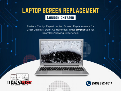 If anything goes wrong after your laptop has been repaired, you are guaranteed additional repairs or Laptop screen replacement London Ontario, at no extra cost.

Official Website: https://simplyfixit.ca/

Click here for more Information:  https://simplyfixit.ca/laptop-repair-london

SimplyFixIT - Phone & Laptop - London
Address: Inside Oxbury Centre, 1299 Oxford St E Unit 4E, London, ON N5Y 4W5, Canada
Phone: +15198520517

Find Us On Google Maps: https://maps.app.goo.gl/gEWQBPFReQuqHgBg6

Business Site: https://simplyfixitphonelaptoplondon.business.site

Our Profile: https://gifyu.com/simplyfixitca

More Images:
https://tinyurl.com/cmmza4xb
https://tinyurl.com/4f84wsp7
https://tinyurl.com/48j35tjm
https://tinyurl.com/rtp3d5t7
