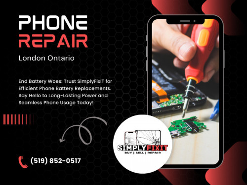 SimplyFixIT: Your Trusted Source for Phone repair London Ontario. Cracked screen or battery issues, we fix it all. We specialize in phone repair in London, Ontario, ensuring that your device is in capable hands.

Official Website: https://simplyfixit.ca/

Click here for more Information: https://simplyfixit.ca/london

SimplyFixIT - Phone & Laptop - London
Address: Inside Oxbury Centre, 1299 Oxford St E Unit 4E, London, ON N5Y 4W5, Canada
Phone: +15198520517

Find Us On Google Maps: https://maps.app.goo.gl/gEWQBPFReQuqHgBg6

Business Site: https://simplyfixitphonelaptoplondon.business.site

Our Profile: https://gifyu.com/simplyfixitca

More Images:
https://tinyurl.com/37zxmmh8
https://tinyurl.com/5dfet7xw
https://tinyurl.com/294ezx7y
https://tinyurl.com/2wkmck6v