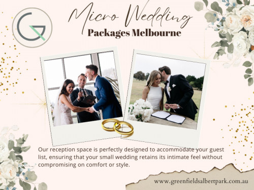 Micro Wedding Packages Melbourne