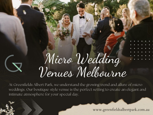 Micro Wedding Venues Melbourne