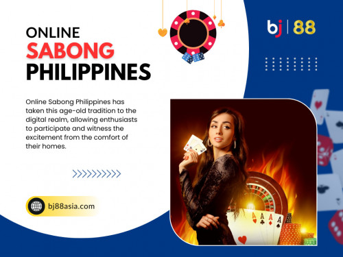 Bonuses are crucial to any online sabong Philippines experience, and BJ88 doesn't disappoint. The casino's commitment to its players is evident in its generous bonuses. 

Our Official Website: https://bj88asia.com/

Our Profile: https://gifyu.com/bj88asiasabong

More Images: 
https://gifyu.com/image/S8dkd
https://gifyu.com/image/S8dkl
https://gifyu.com/image/S8dku
https://gifyu.com/image/S8dkQ