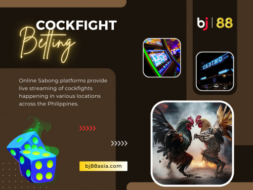 To participate in online cockfight betting, users typically must create an account on a reputable platform dedicated to Sabong. During registration, users may need to provide personal information and adhere to age restrictions.

Our Official Website: https://bj88asia.com/

Our Profile: https://gifyu.com/bj88asiasabong

More Images: 
https://tinyurl.com/ylqg82z6
https://tinyurl.com/ykzb4dal
https://tinyurl.com/ym76v9vn
https://tinyurl.com/yrkz379d