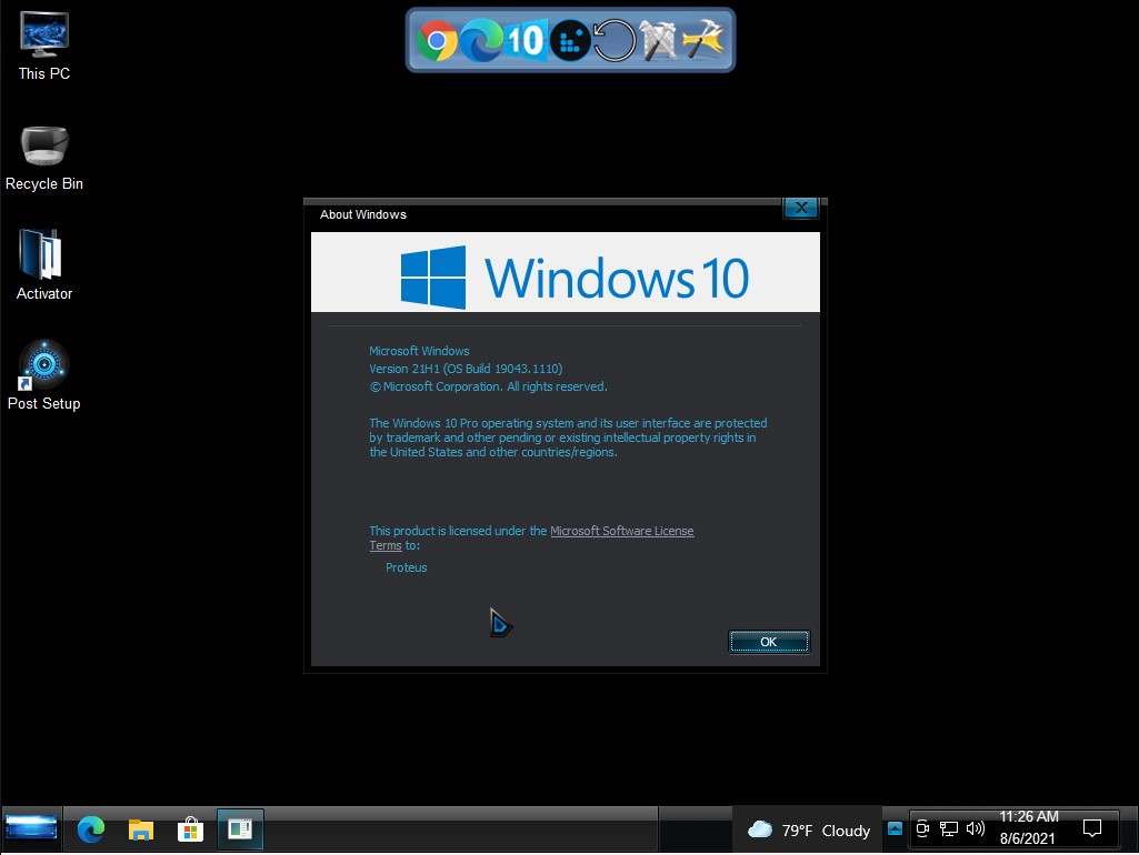 windows 10 pro version 21h1 download