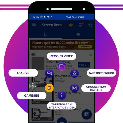 ScreenRecorder for Android & iOS is a free, high-quality app that provides stable and smooth screen recording. You can do multiple action with its floating button with just a single click. Download the app now. https://appscreenrecorder.com/