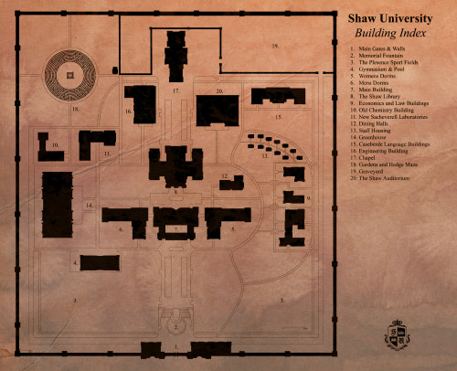 Shaw University Map1