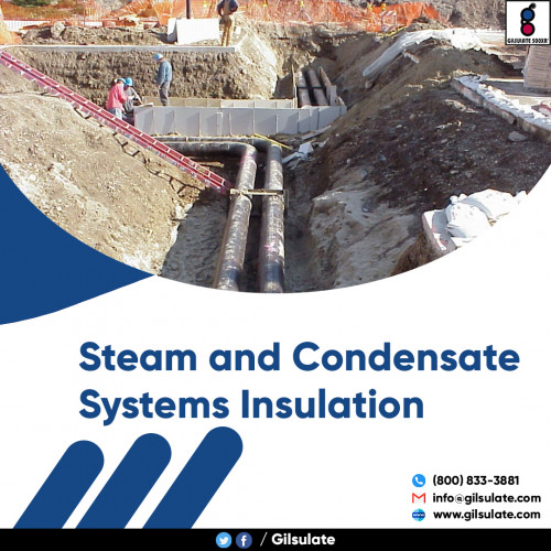 Providing highly efficient and effective insulation for steam and condensate systems at a impressive cost savings. Our insulation ensures effective insulation of steam systems and can bring down heat loss.