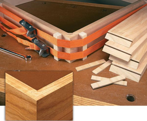 Phil Huber at Woodsmith.com says that a miter joint though appears good but it is not strong, but you can increase its strength with the easy to do table saw technique that I have revealed to you right here.https://www.woodsmith.com/article/super-strong-miters/