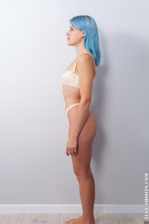 Kira Azul alternative music lover in nude casting Test-Shoots.com