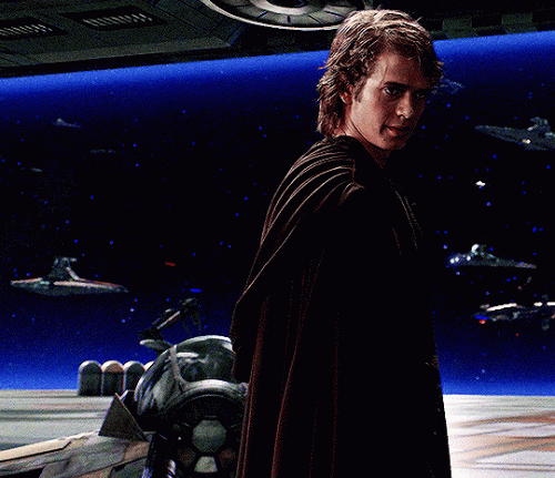 Hayden Christensen as Anakin Skywalker in in Star Wars III: Revenge of The Sith.