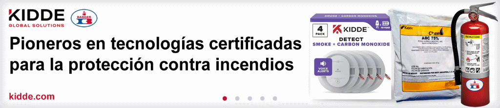 Banner Kidde Patrocinador de Todo Sobre Extintores