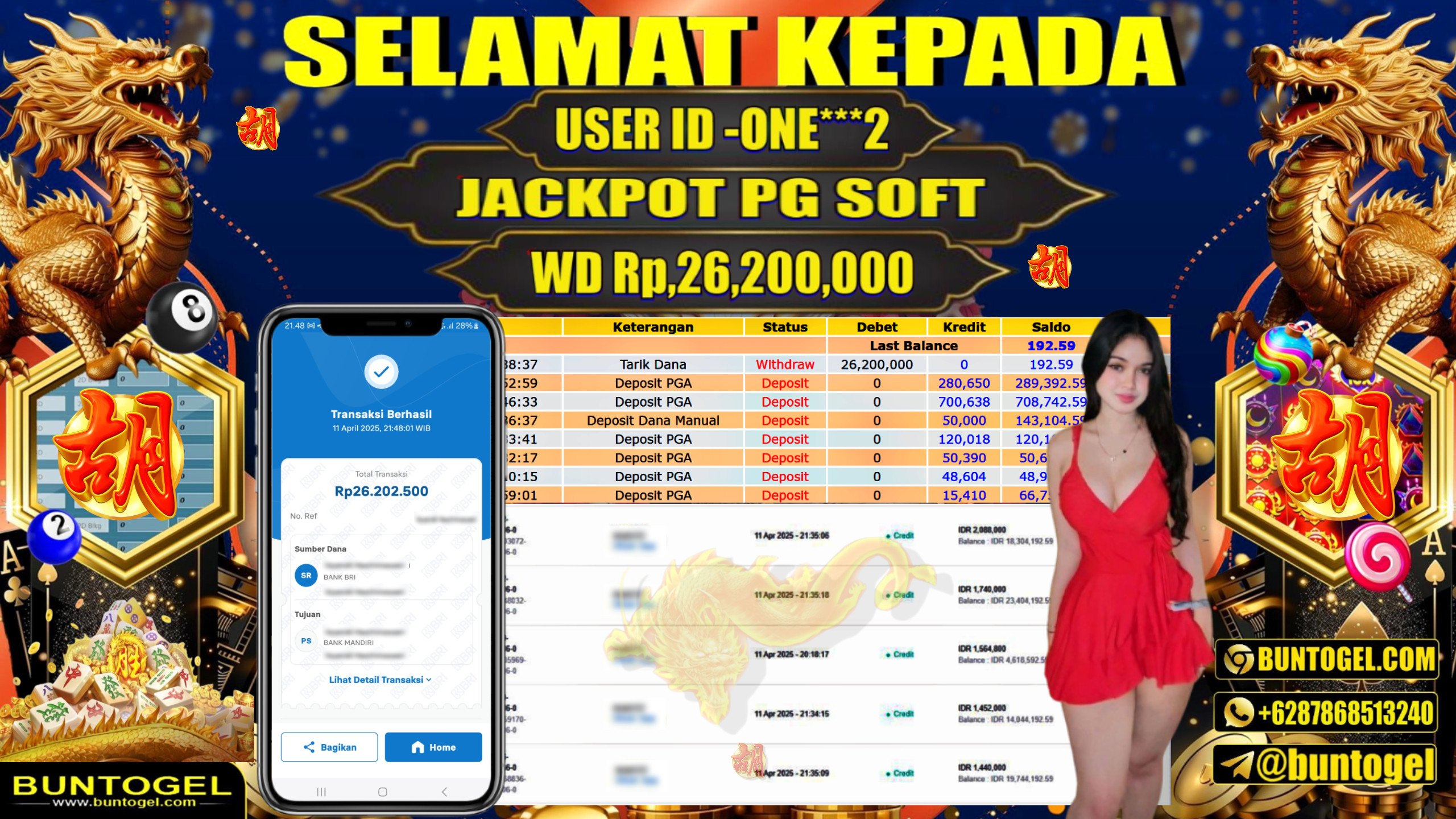 BUKTI BAYAR BUNTOGEL