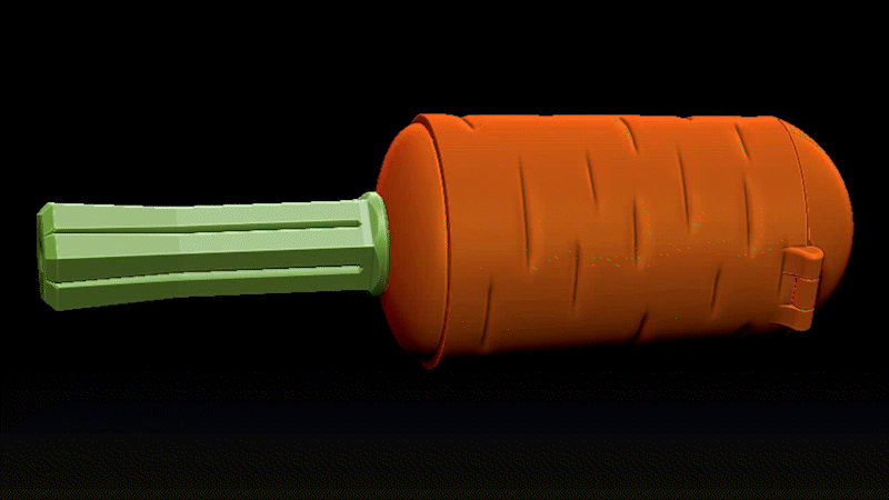 Collapsible Carrot