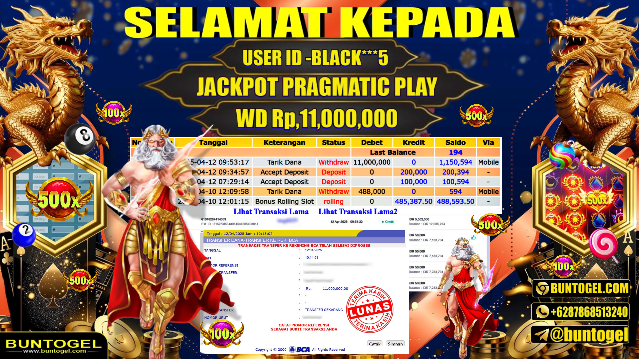 BUKTI BAYAR BUNTOGEL