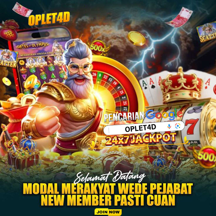 Oplet4D - Link Slot Gacor Maxwin Terpercaya Pasti Wede TOP#1