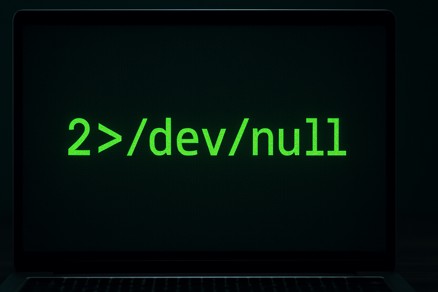 What is the 2>/dev/null Command and What Does It Do?
