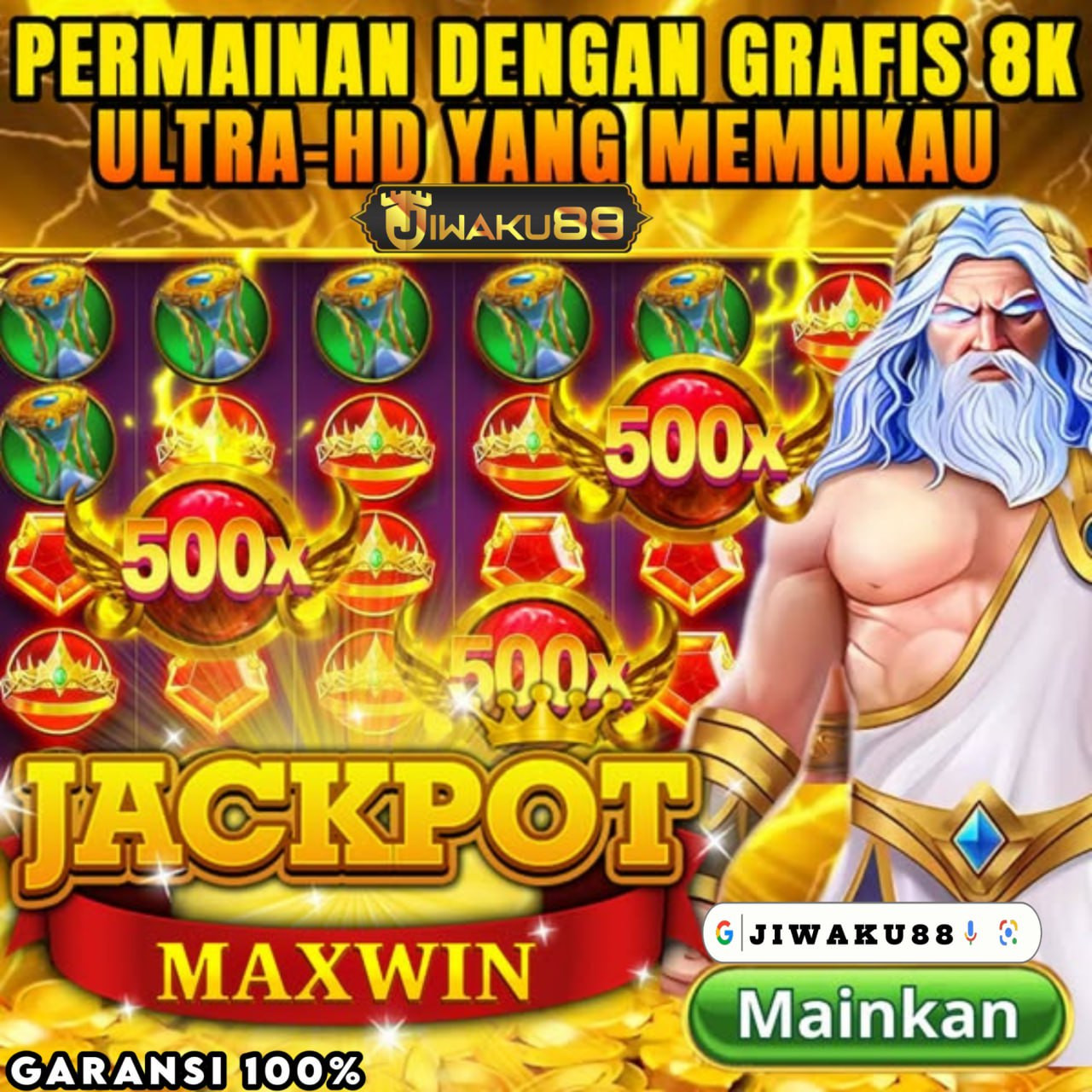 JIWAKU88 Login Situs Slot Gopay Mudah Gacor Pasti Turun X1000