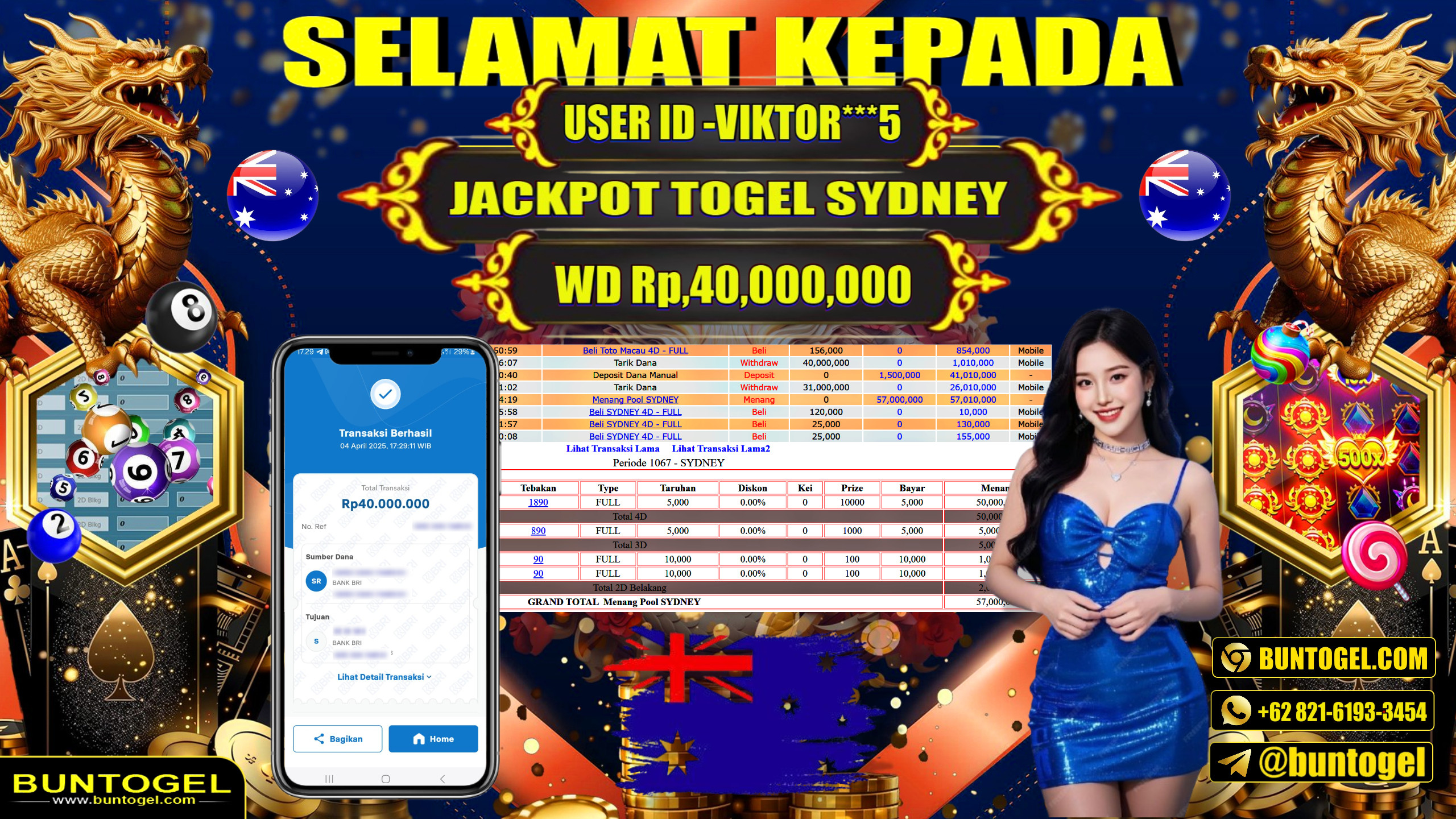 BUKTI BAYAR BUNTOGEL