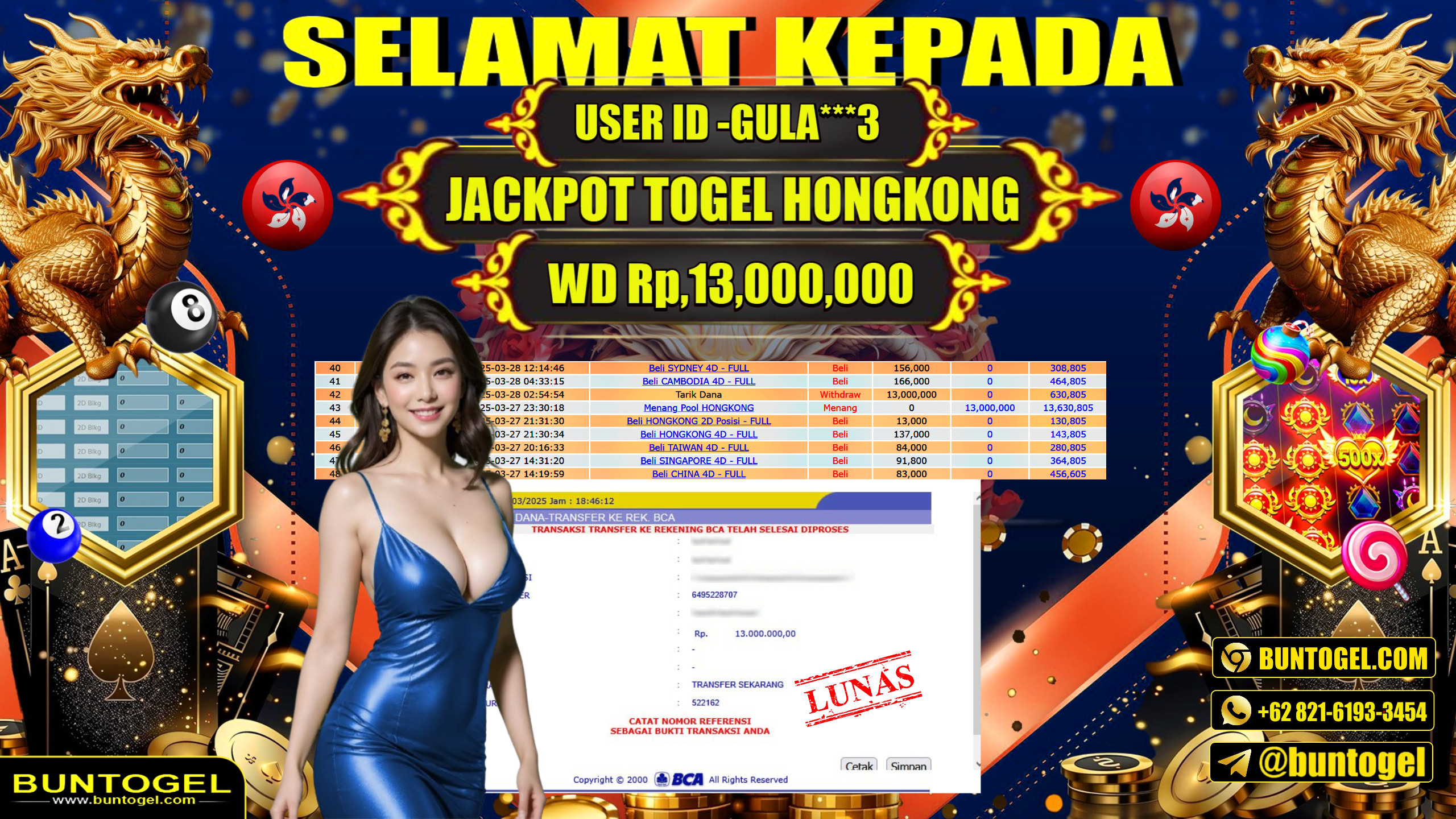 BUKTI BAYAR BUNTOGEL