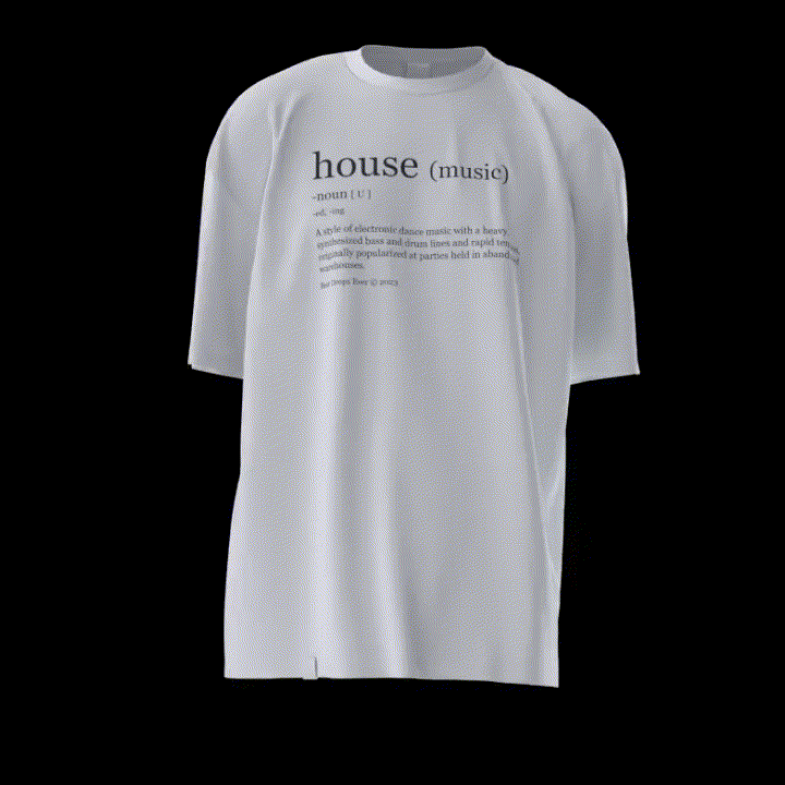 Rotating White T-shirt