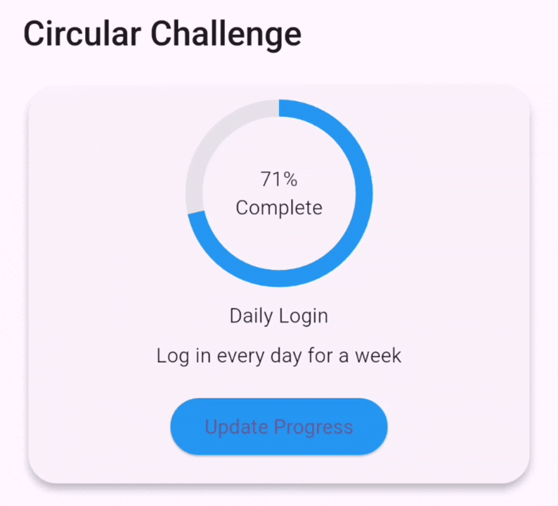 Circular Challenge Demo
