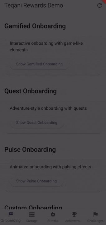 Gamified Onboarding Demo