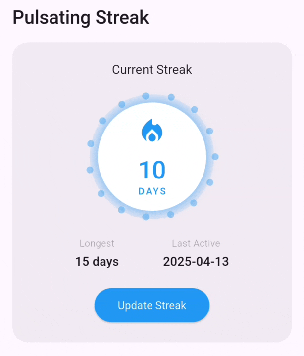 Pulsating Streak Demo