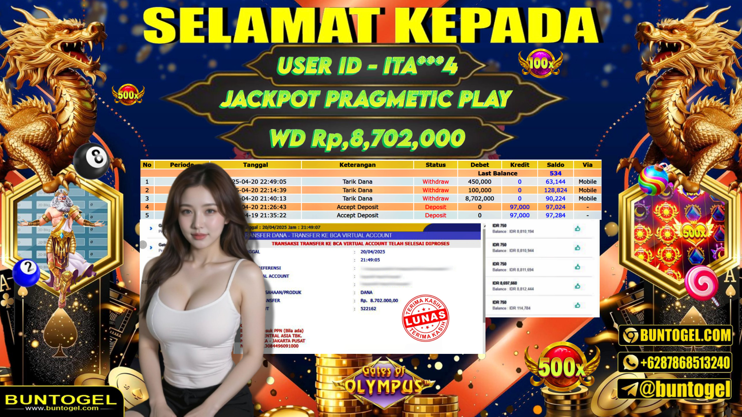 BUKTI BAYAR BUNTOGEL