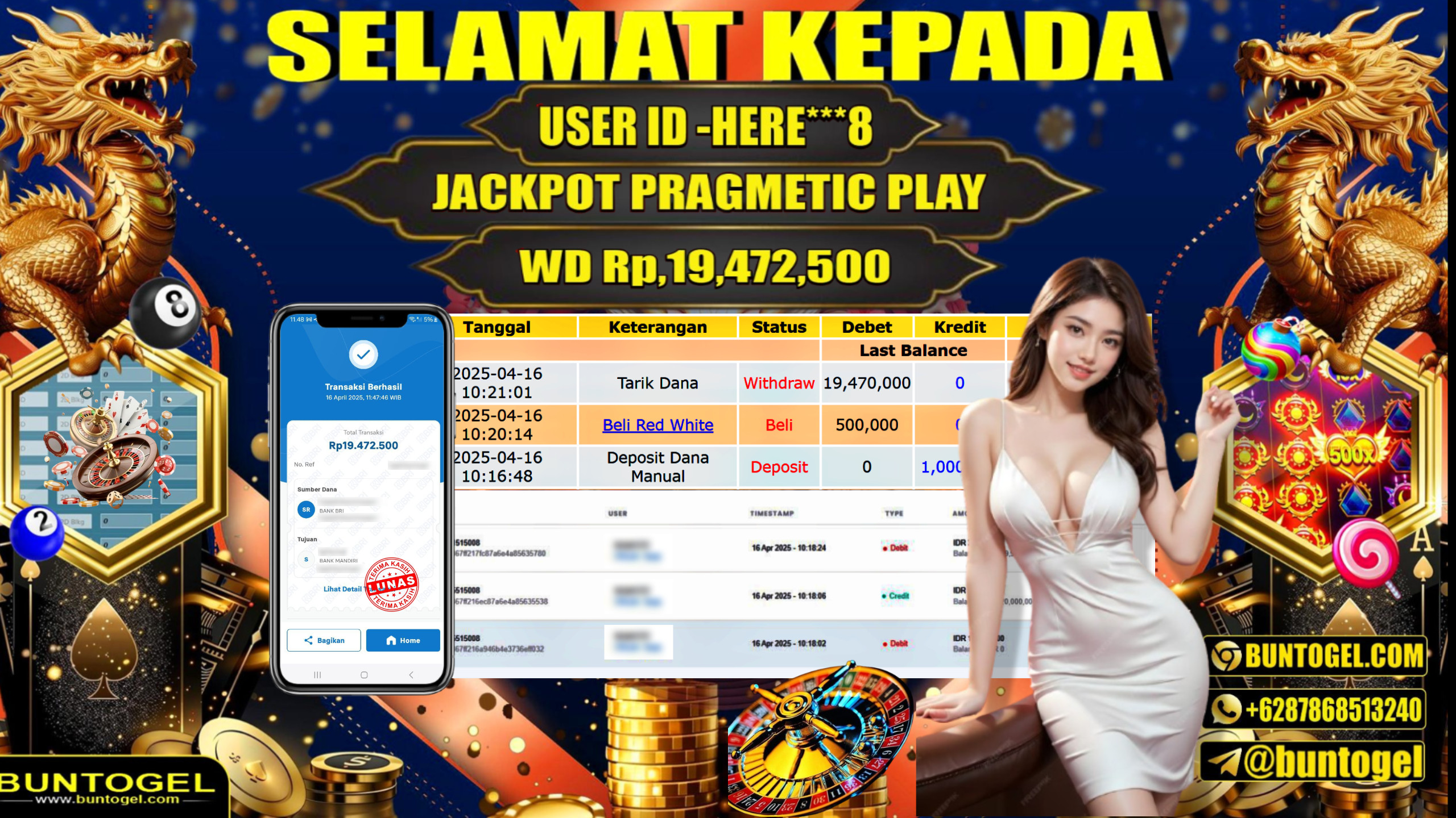 BUKTI BAYAR BUNTOGEL