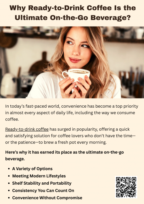 Ultimately, ready-to-drink coffee reflects the demands of modern living. It caters to people who are always moving, juggling work, family, and personal pursuits, yet who still want quality and satisfaction in their daily rituals. With its blend of convenience, consistency, and flavor, it’s easy to see why ready-to-drink coffee has become the ultimate on-the-go beverage for so many. To know more visit here https://wideawakecoffee.com/ready-to-drink-coffee/