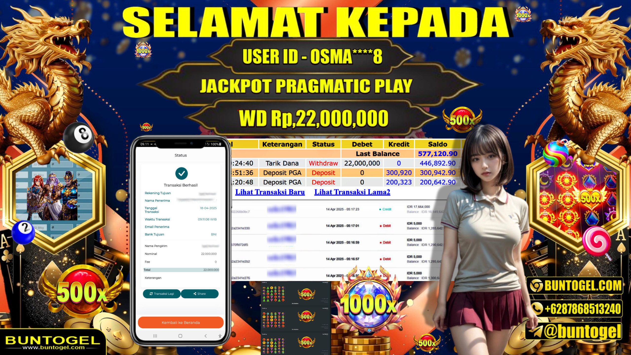 BUKTI BAYAR BUNTOGEL