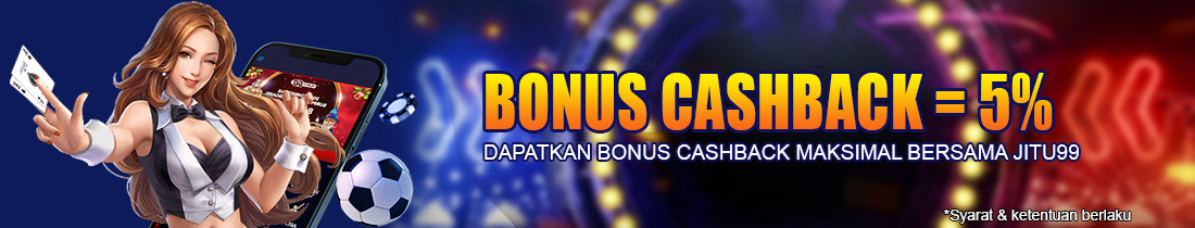 BONUS CASHBACK SPORTSBOOK & COCKFIGHT 5%