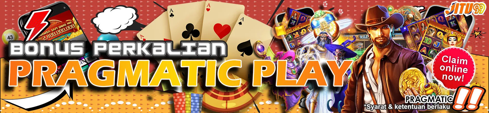 Banner Perkalian Pragmatic Play Jitu99