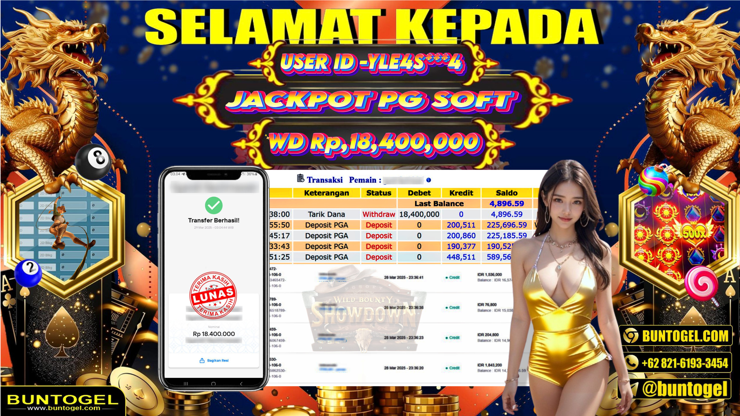 BUKTI BAYAR BUNTOGEL