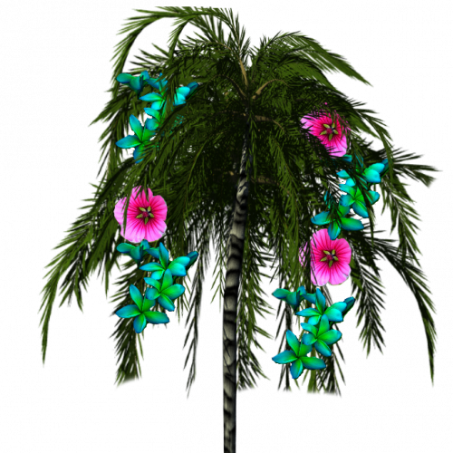 PinkFlower Palm