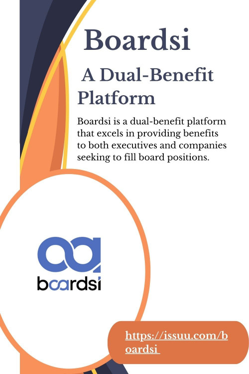 Boardsi is a user-friendly platform that is transforming executive teams. Established in 2017, the company offers executives a unique gateway to explore lucrative board and advisor positions.
