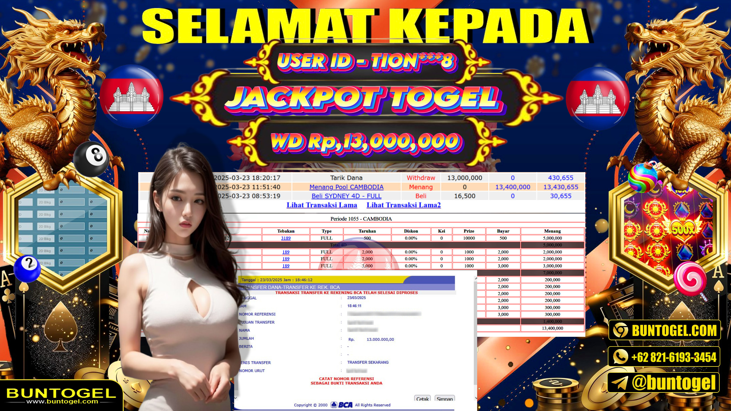 BUKTI BAYAR BUNTOGEL