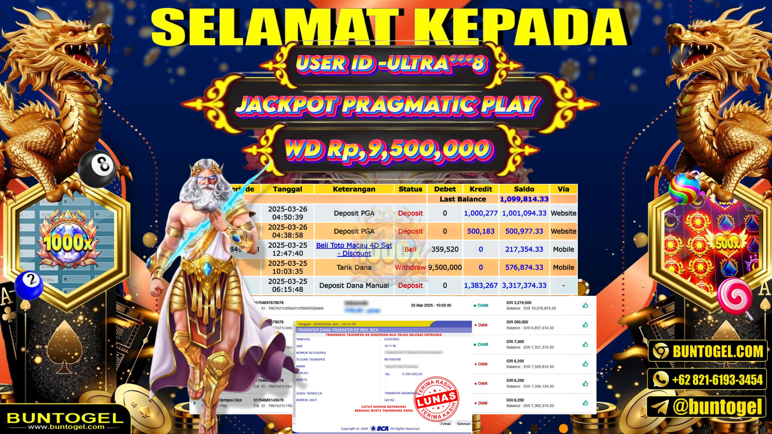 BUKTI BAYAR BUNTOGEL