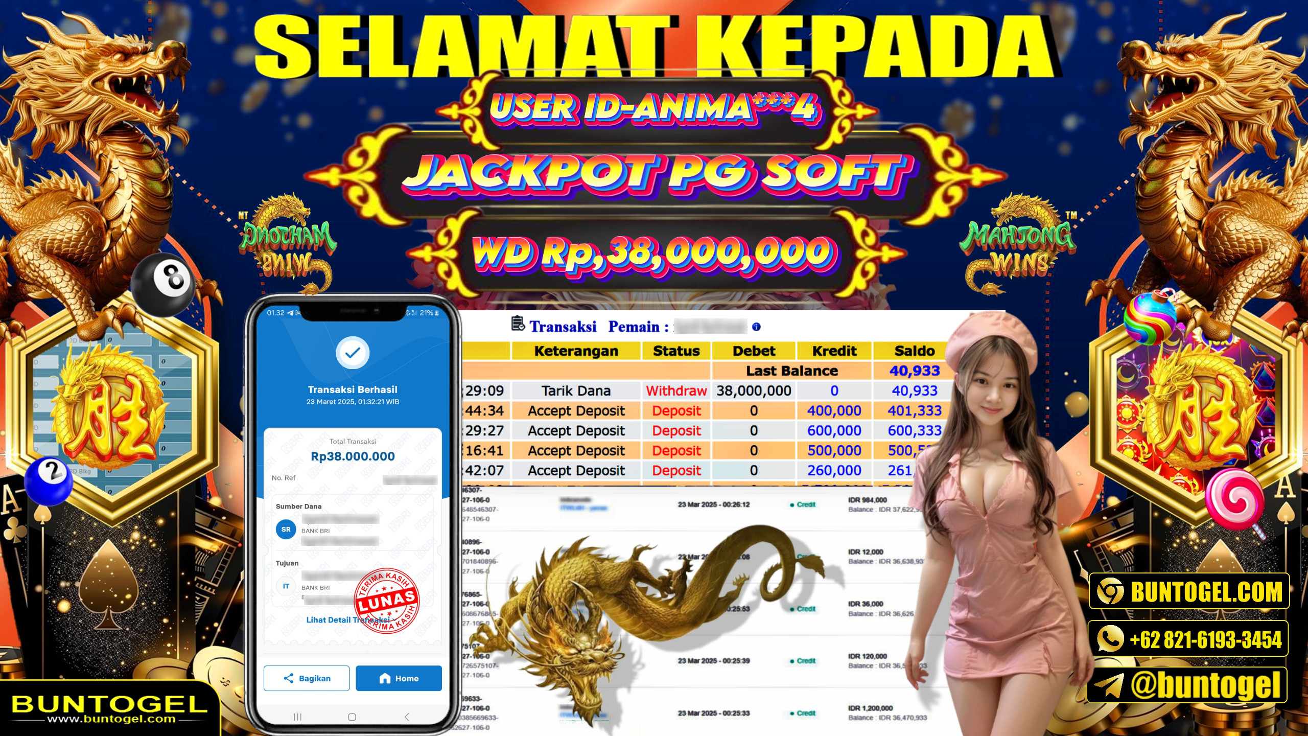 BUKTI BAYAR BUNTOGEL