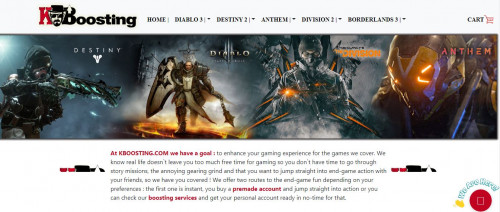 At KBOOSTING.COM we have a goal : to enhance your gaming experience for the games we cover. We know real life doesn`t leave you too much free time for gaming so you don`t have time to go through story missions, the annoying gearing grind and that you want to jump straight into end-game action with your friends, so we have you covered ! We offer two routes to the end-game fun depending on your preferences : the first one is instant, you buy a premade account and jump straight into action or you can check our boosting services and get your personal account ready in no-time for that.

#diablo3boosting #diablo3powerleveling #d3powerleveling #powerlevelingd3 #diablo3powerlevel #powerlevelingdiablo3 #diablo3boost #diablo3services

Web:- https://kboosting.com/